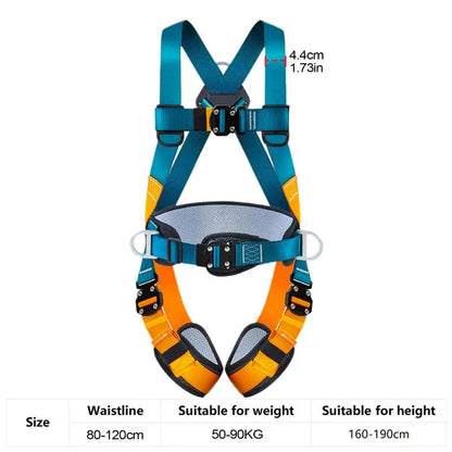 Five-Point Rappelling Safety Harness