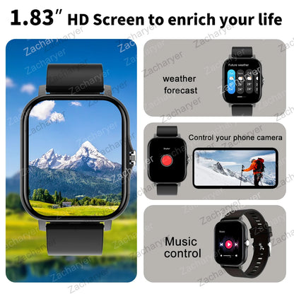 Smart watch compatible with iPhone/ Android
