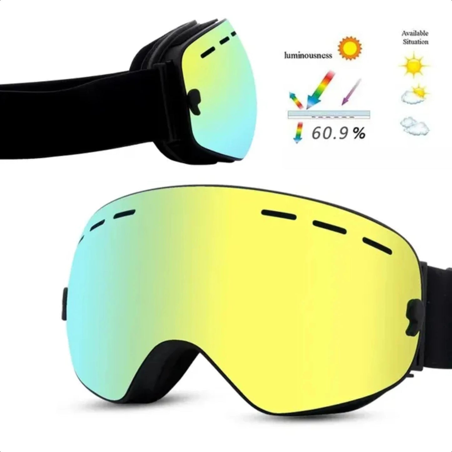 Windproof Ski Goggles