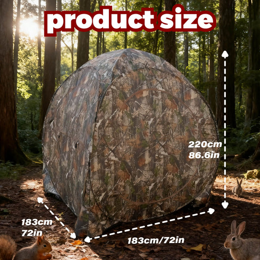 Camouflage Pop-Up Hunting Blind