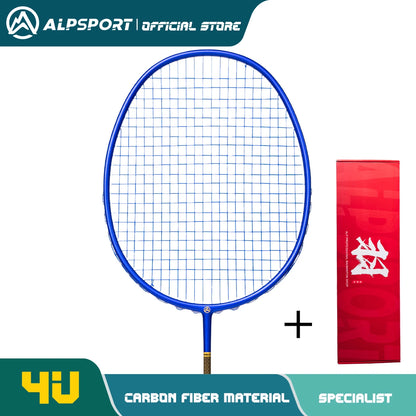 Carbon Fiber + Titanium Alloy Badminton Racket