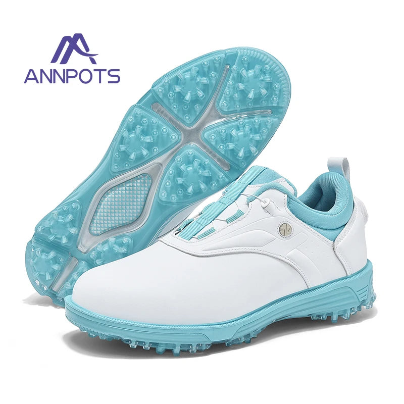 Professional Women Spikeless Golf Shoes
