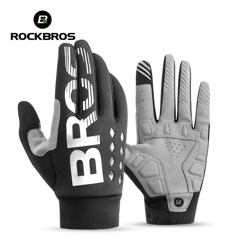 Touchscreen-Compatible Cycling Gloves