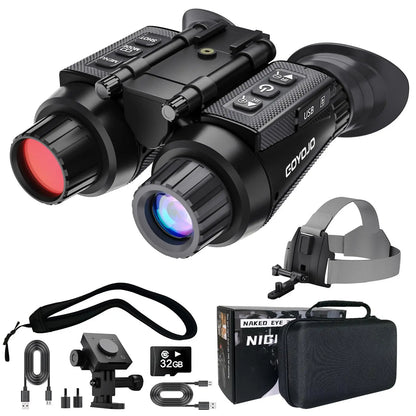 4K Head-Mounted Night Vision Goggles