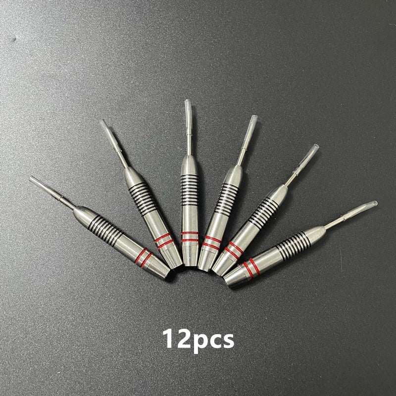 12pcs 22g stainless steel dart needles