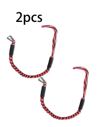 Dock Lines Elastic Marine  Ties for Kayak Watercraft Jet Ski Pontoon Canoe Power Boat