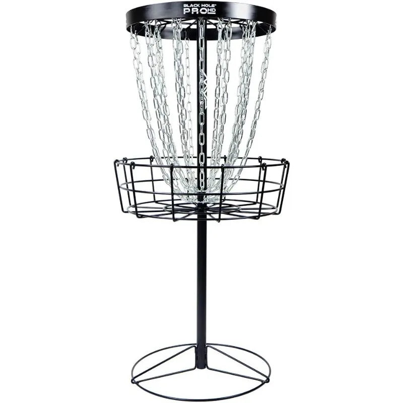Black Hole Pro HD 24-Chain Portable Disc Golf Basket Target