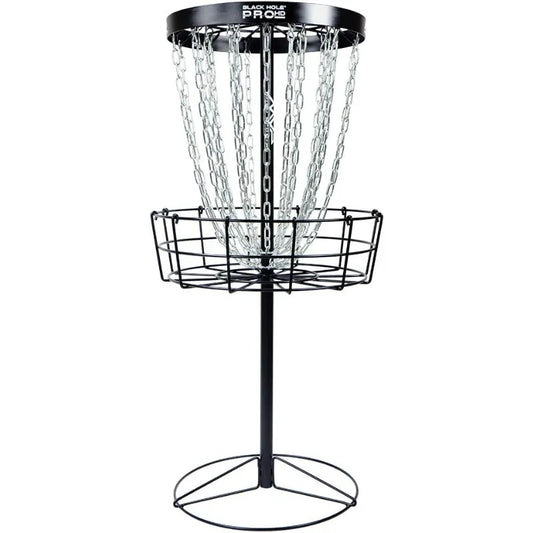 Black Hole Pro HD 24-Chain Portable Disc Golf Basket Target