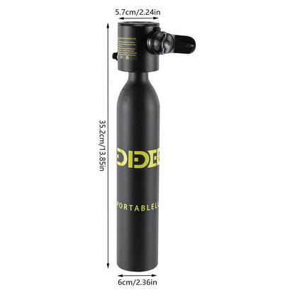 0.5L Mini Diving Oxygen Cylinder