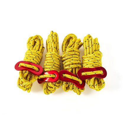 4pcs Tent Rope Cord Tensioner