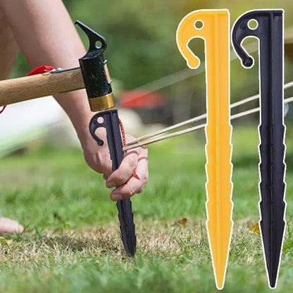 20/10pcs Camping Tent Holding Ground Peg