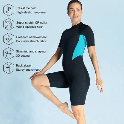 3mm Women's Shorty Wetsuit