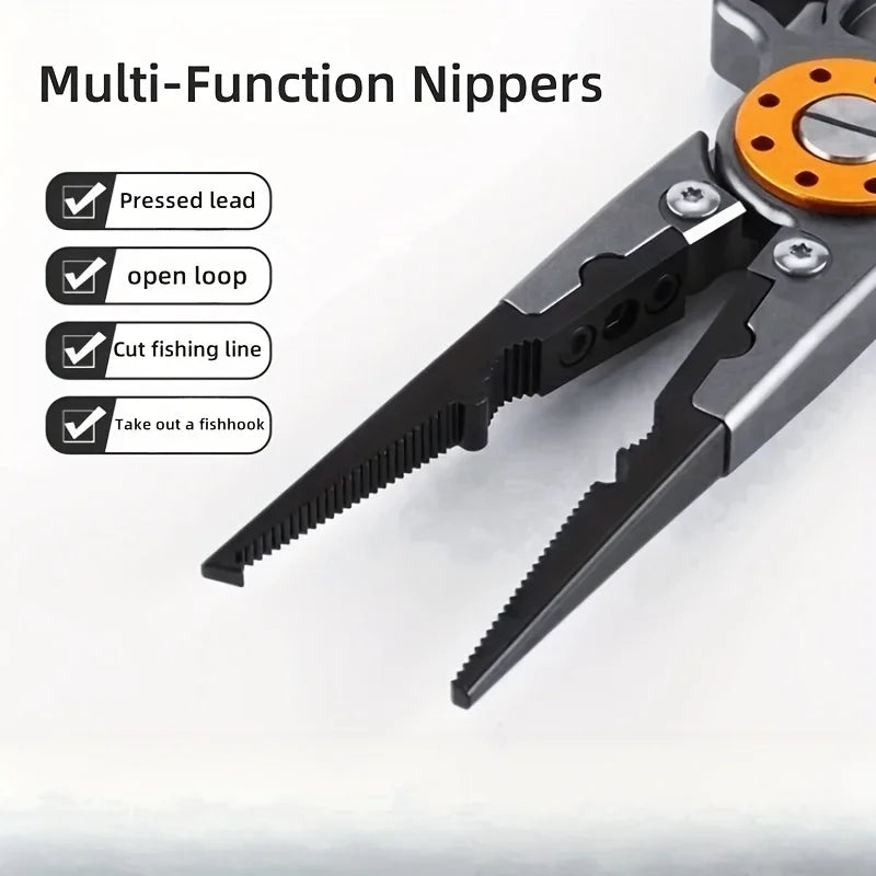 Aluminum Multi-functional Fishing Pliers