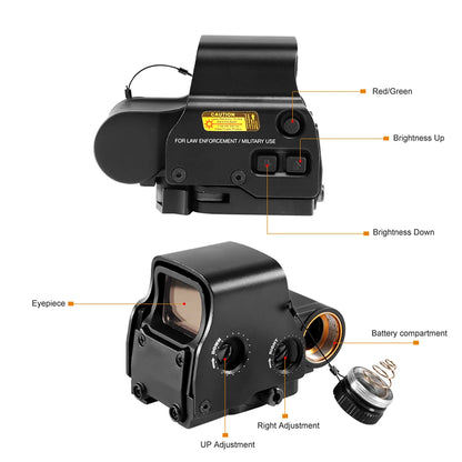 Red/Green Holographic Sight