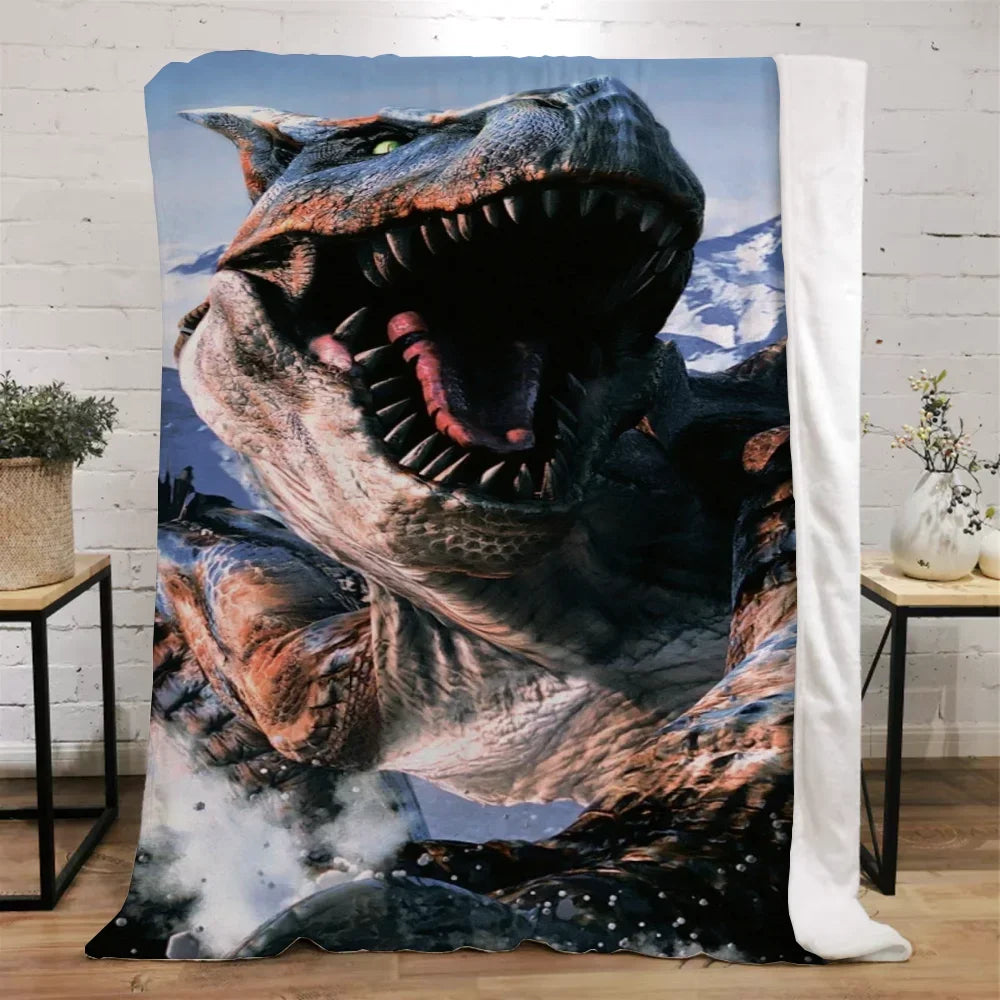 Jurassic Park Thick Blanket