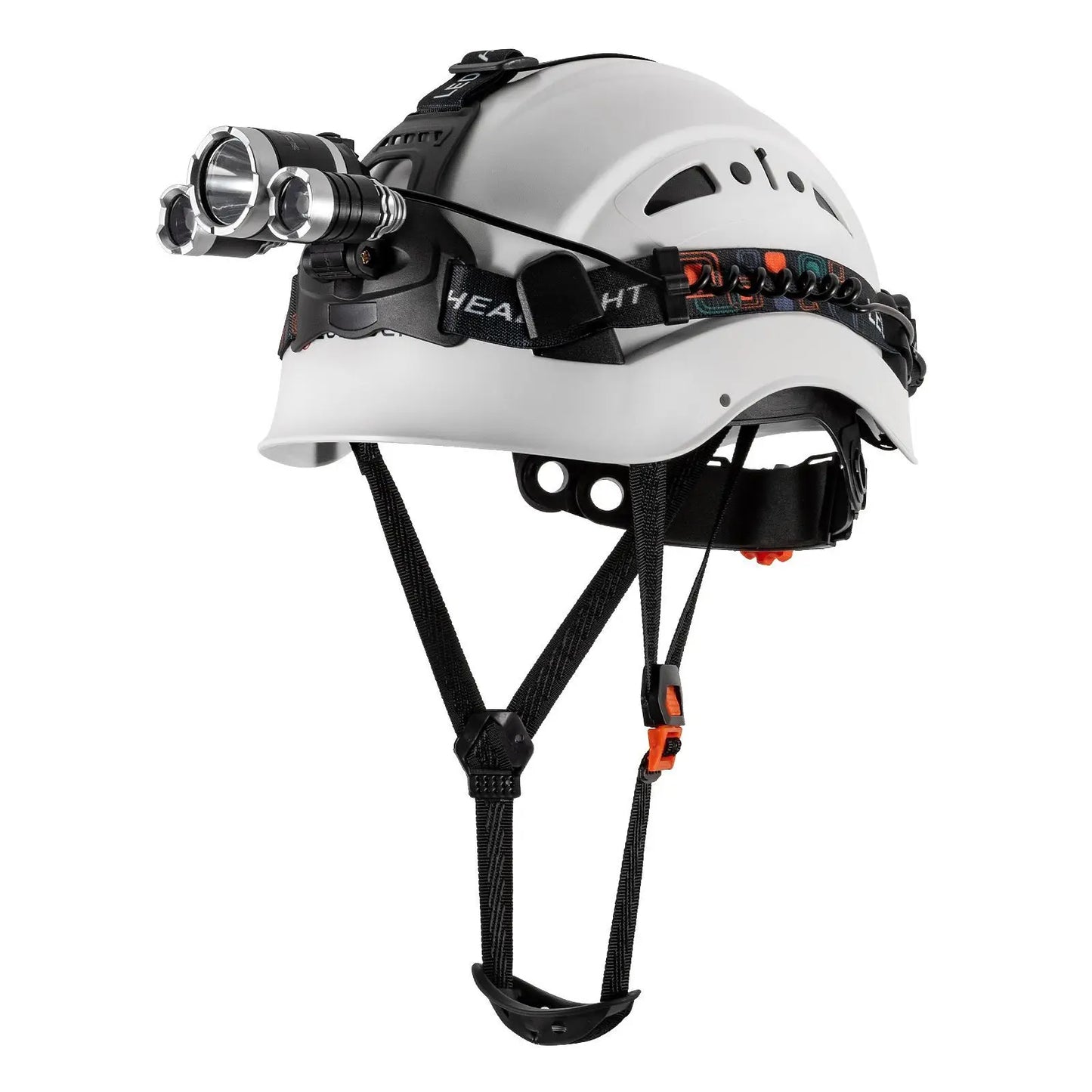 Rock Climbing Rescue Helmet with Headlamp