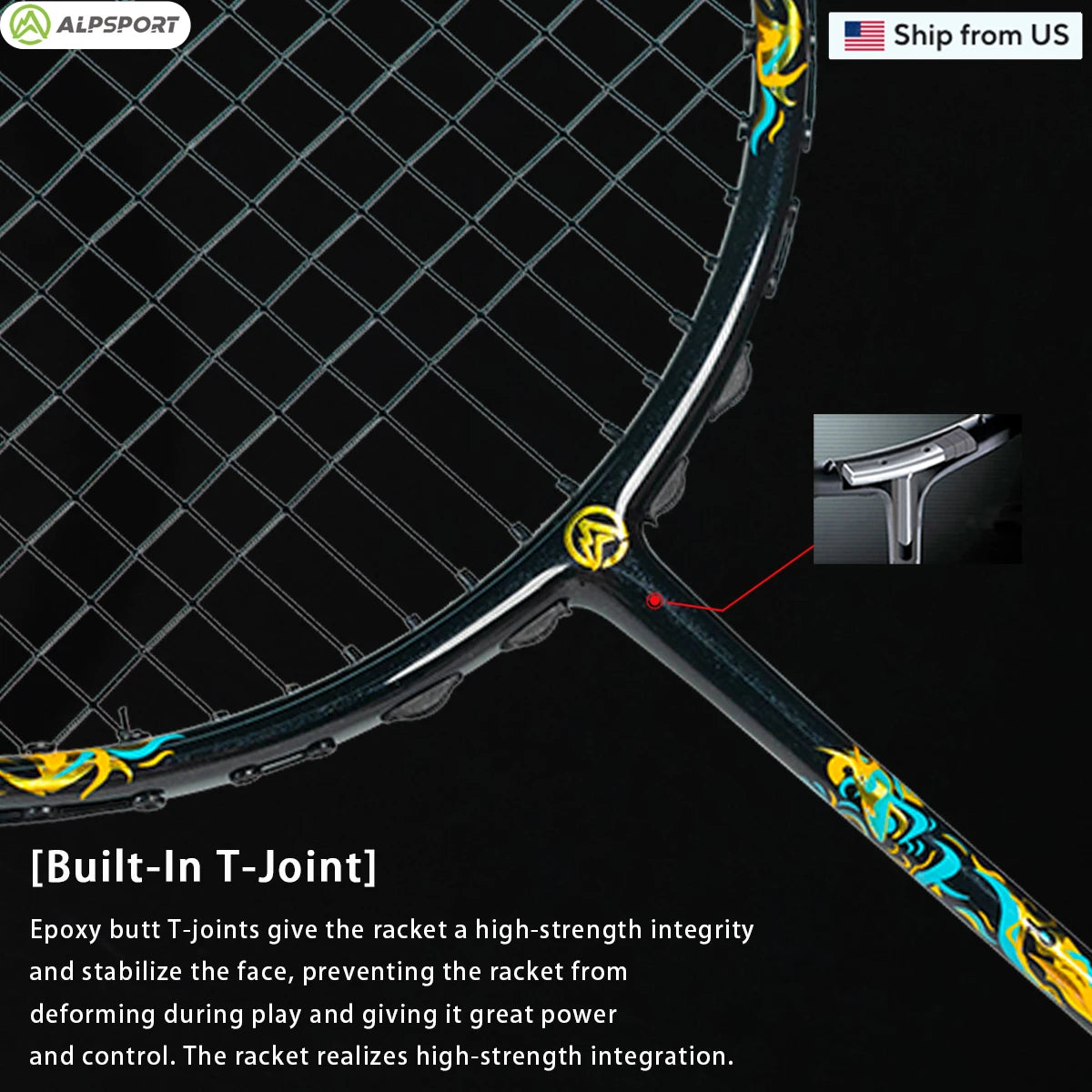 Carbon Fiber Badminton Racket