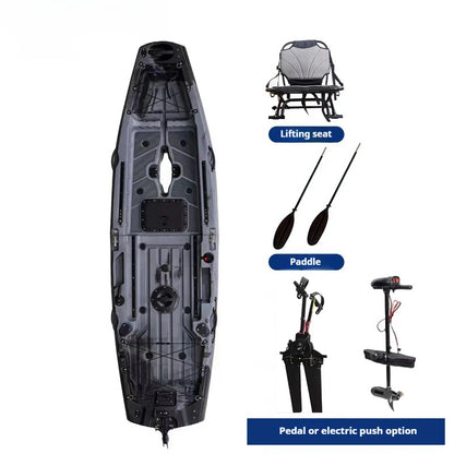 Modular Kayak Canoe w/Pedal & Electric Drive