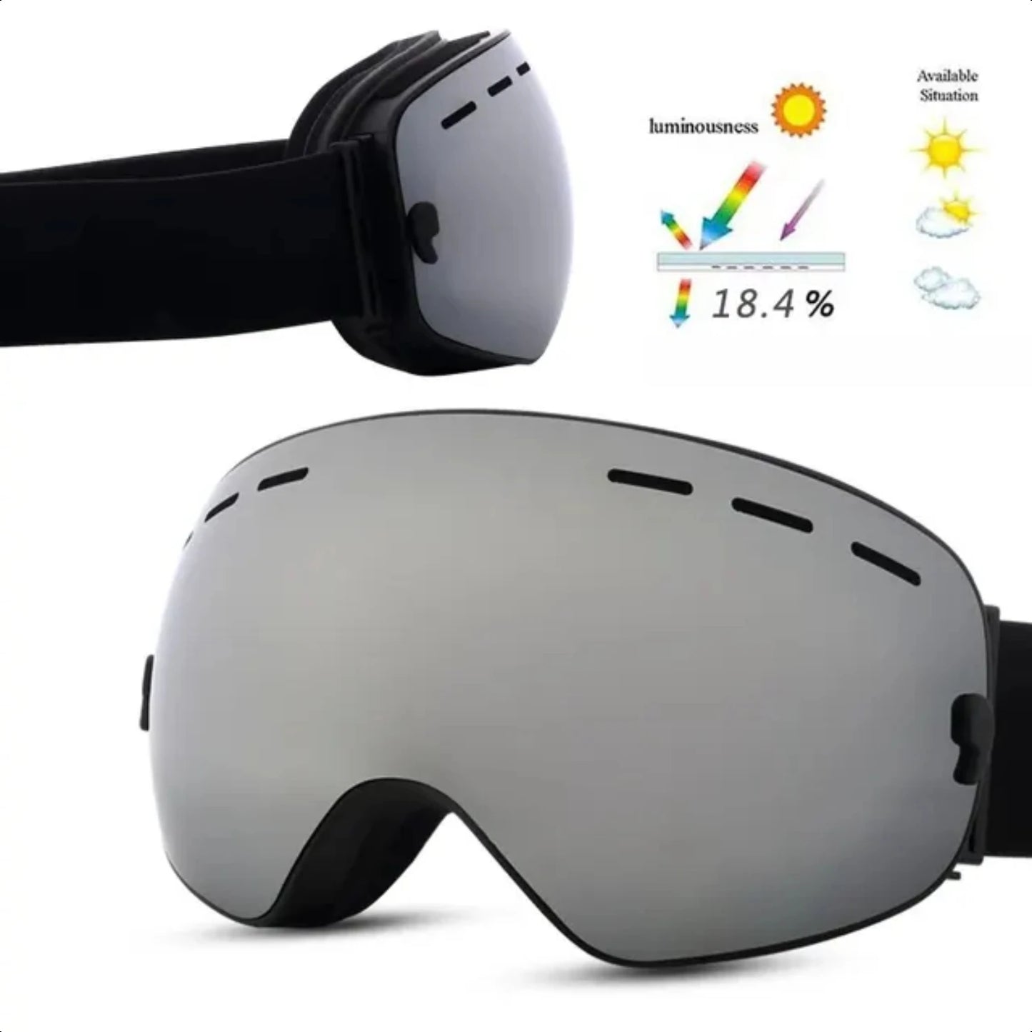 Windproof Ski Goggles