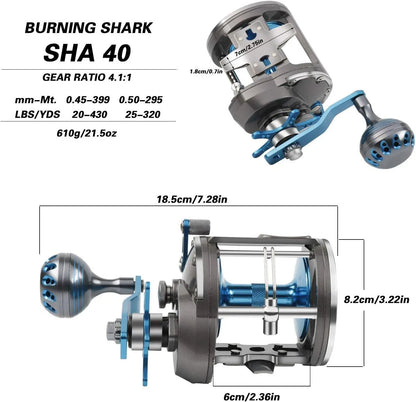 Saltwater Level Wind Reels,