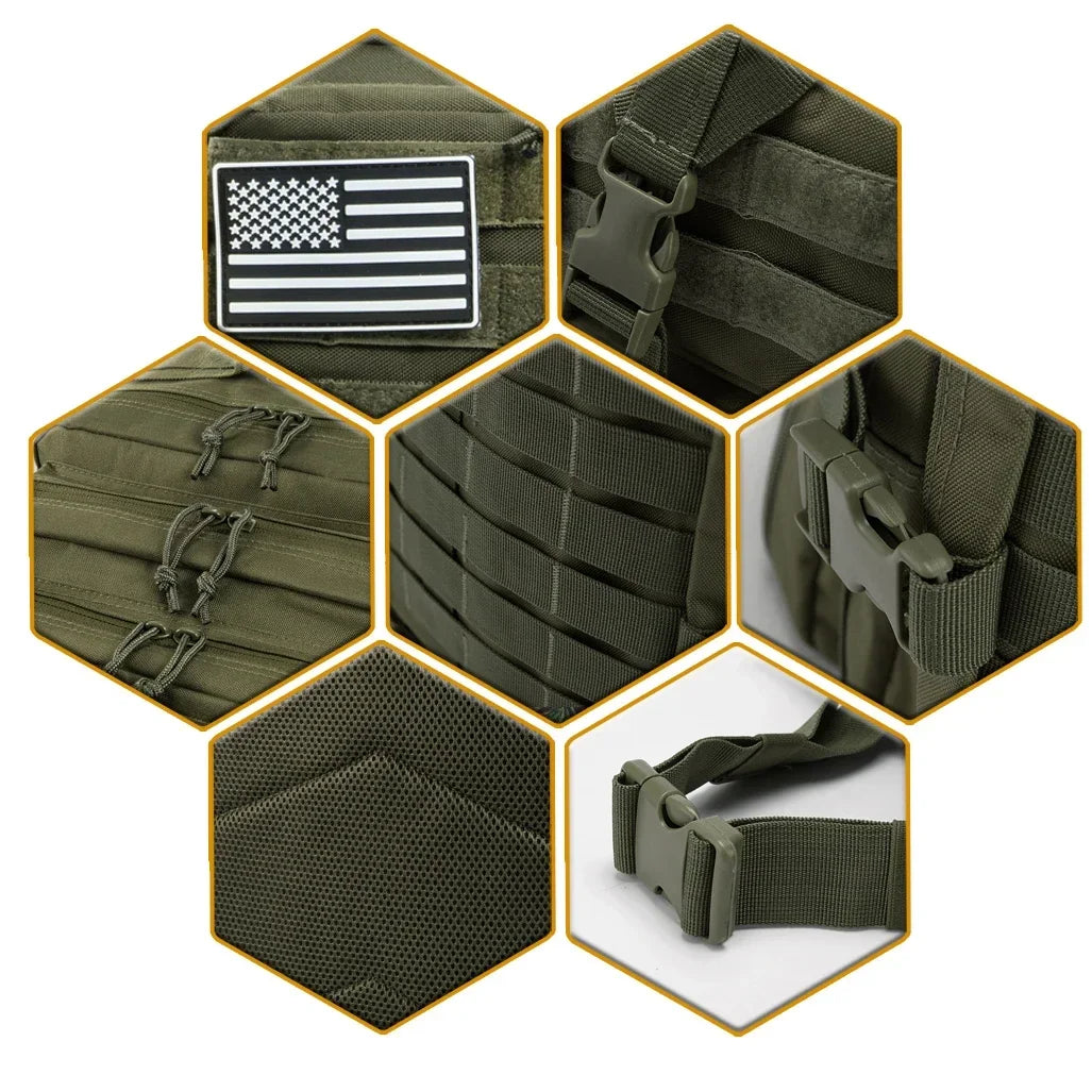 Large Capacity Tactical Backpack