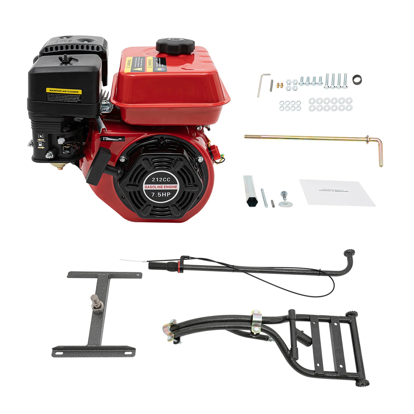 7.5HP 212CC 4-Stroke Mud Motor Kit