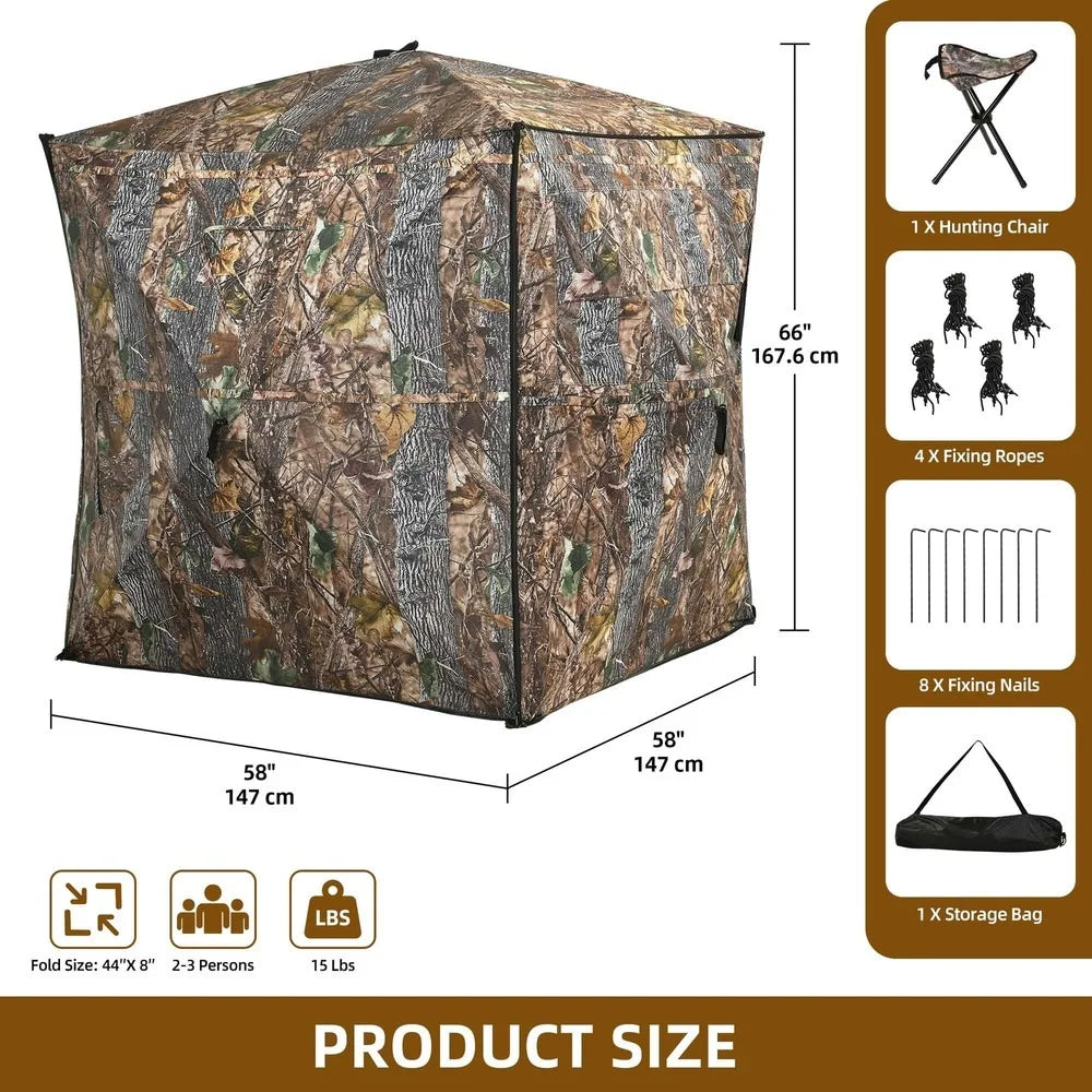 360 Degree  Hunting Blind