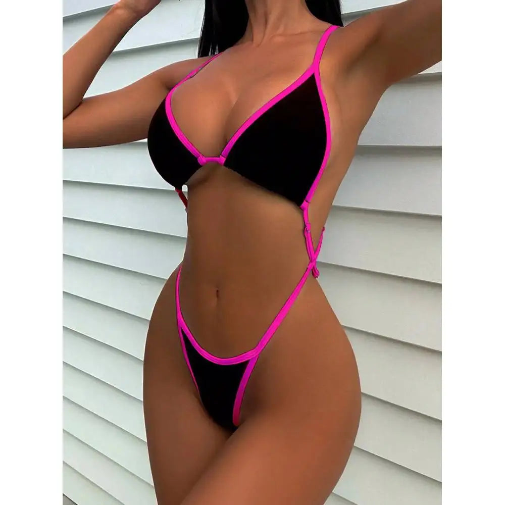 Summer Beach Women's One-Piece Swimsuit