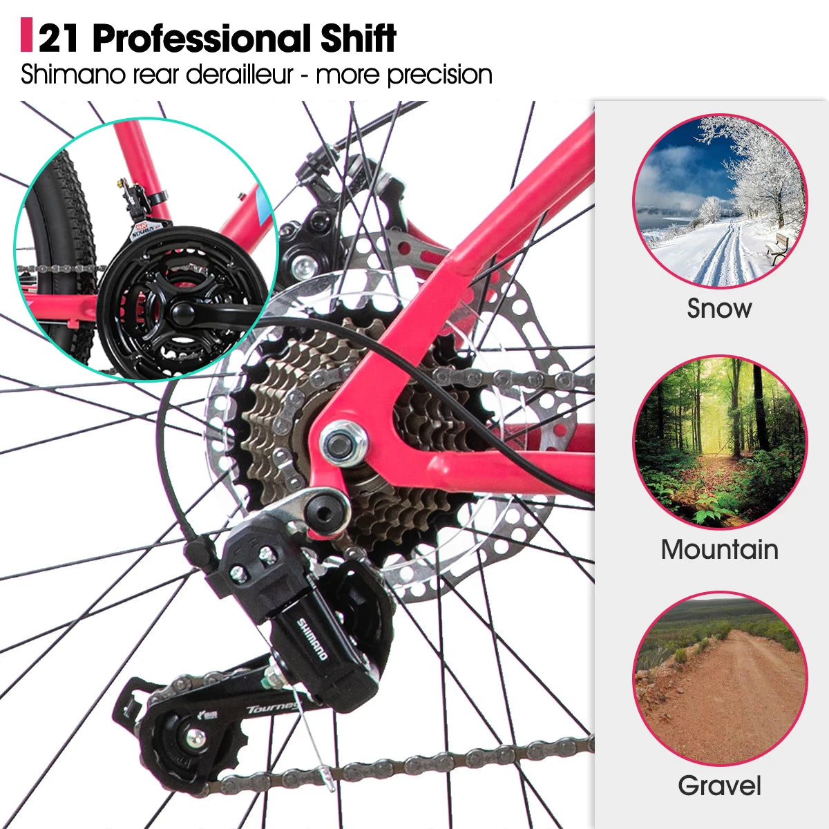 26 Inch Women's Mountain Bike