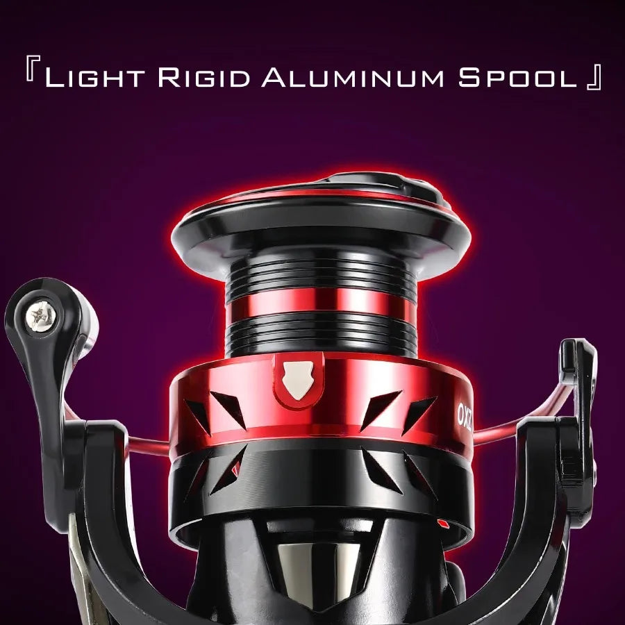 Ultralight Graphite Spinning Fishing Rod and Reel Combo