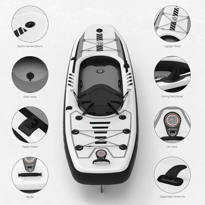 10.2'x35''x8'' Inflatable Kayak with Sea