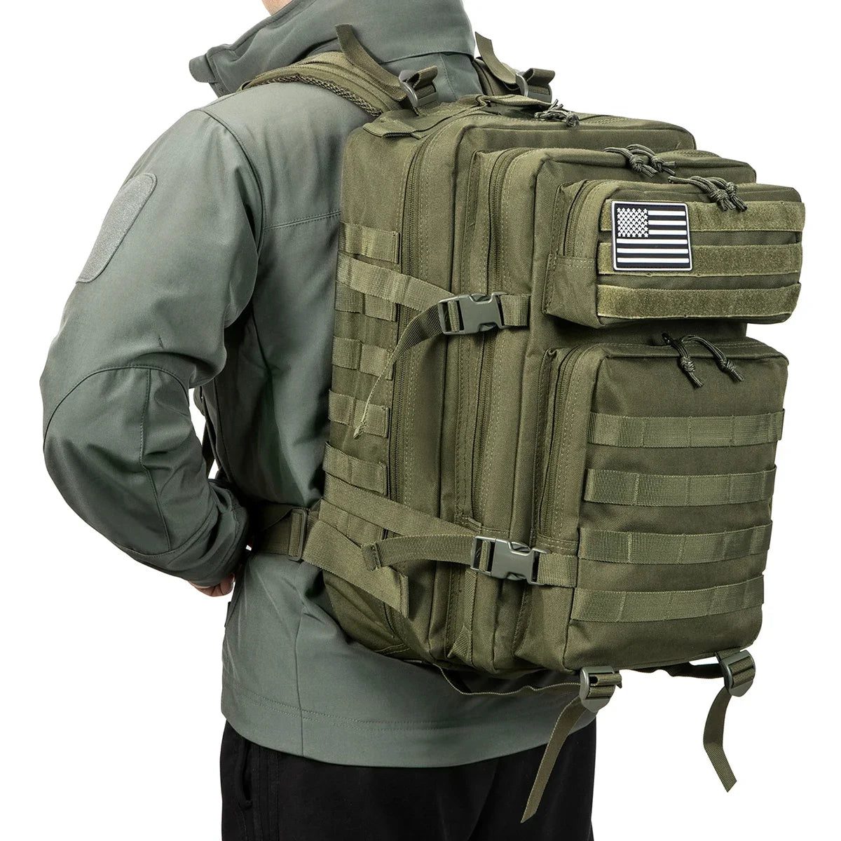 Large Capacity Tactical Backpack