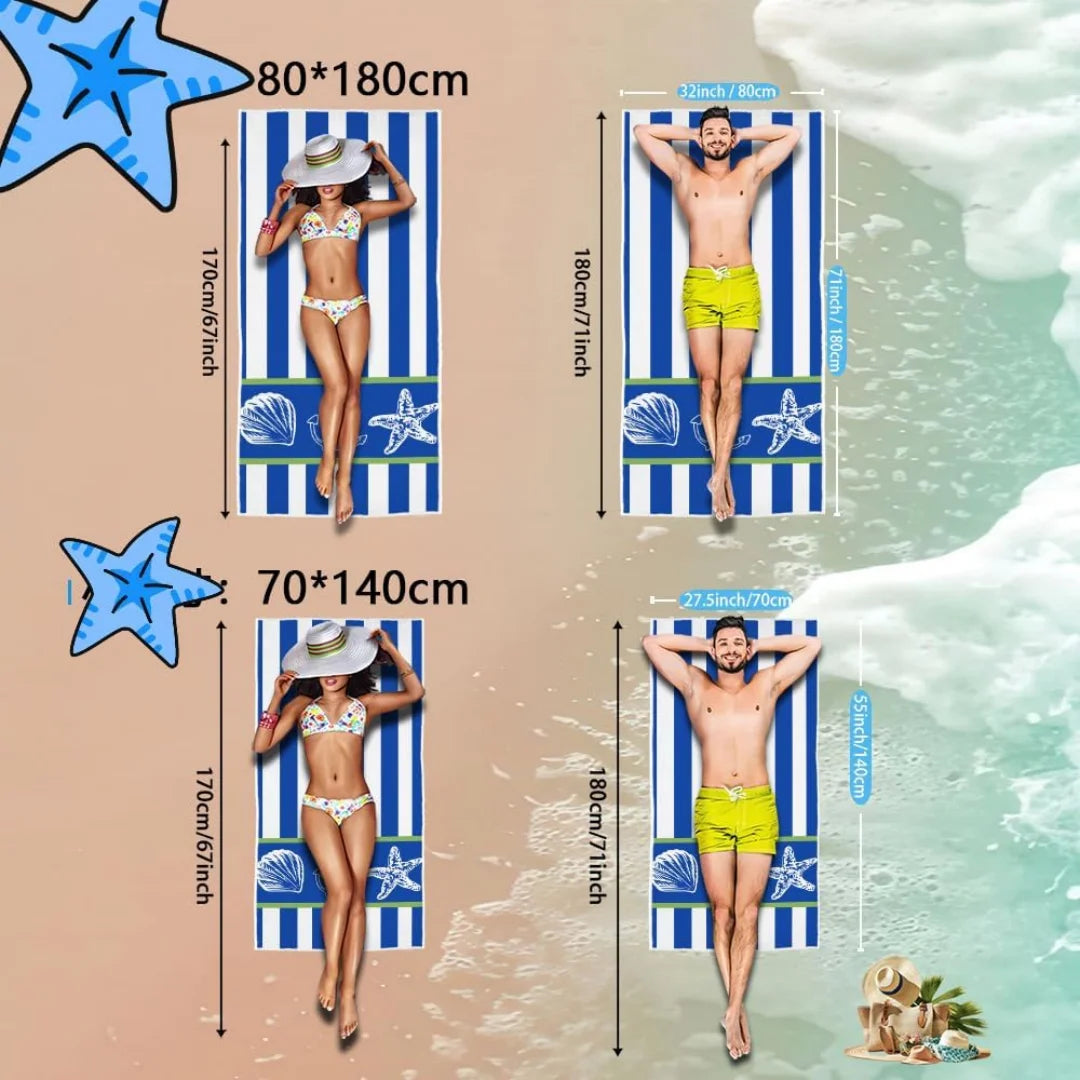 Custom Photo Beach Towel