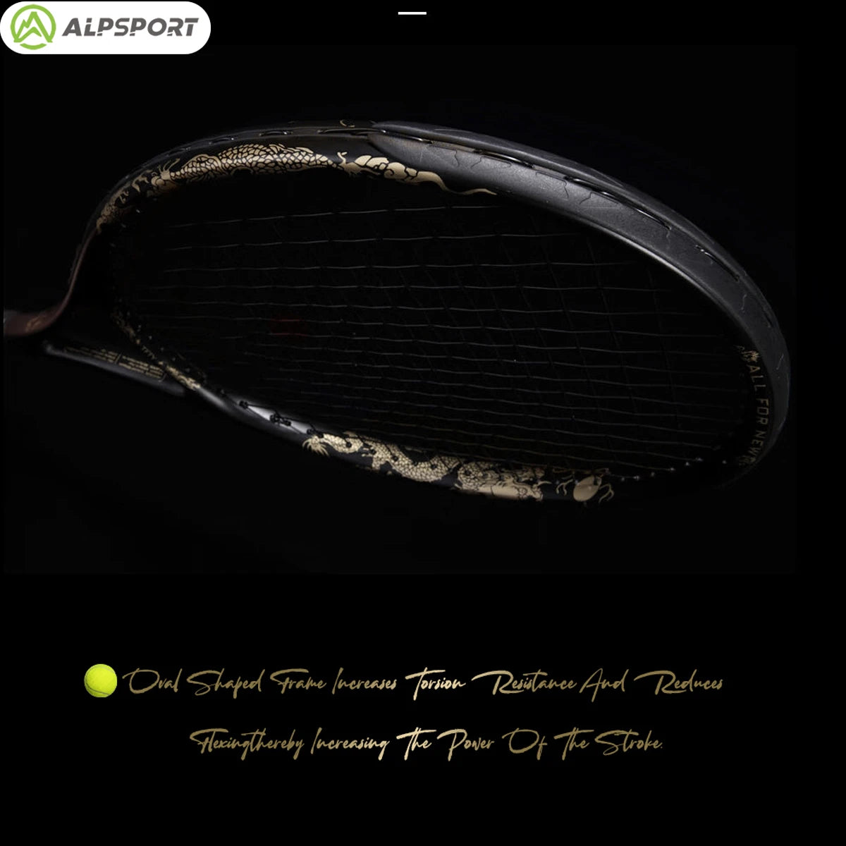 27-inch carbon fiber tennis racket