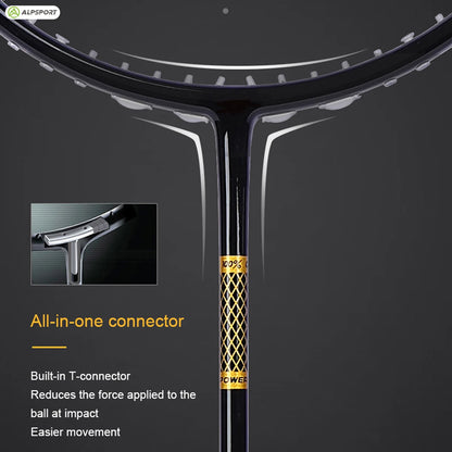 Carbon Fiber + Titanium Alloy Badminton Racket