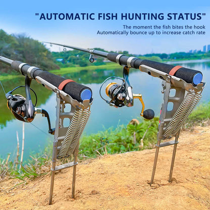 Stainless Steel Fishing Rod Stand
