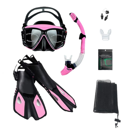 Mask Fins Snorkel Set