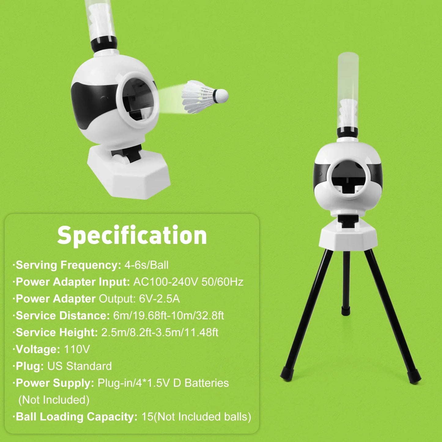 Automatic Badminton Serve Machine