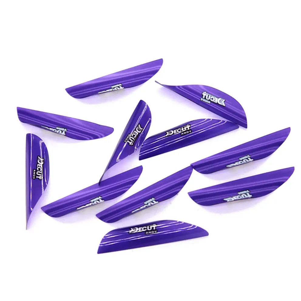 50pcs Archery 1.56inch 1.75inch 2inch Right Wing Vanes