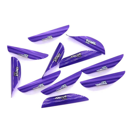 50pcs Archery 1.56inch 1.75inch 2inch Right Wing Vanes