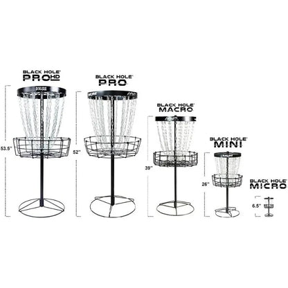 Black Hole Pro HD 24-Chain Portable Disc Golf Basket Target