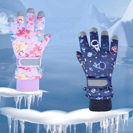Waterproof Kids Winter Gloves