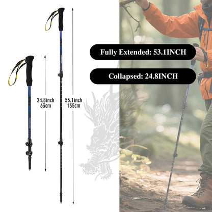 Ultralight Carbon Fiber Trekking Poles