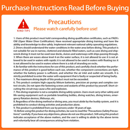 Scuba Diving Ventilator