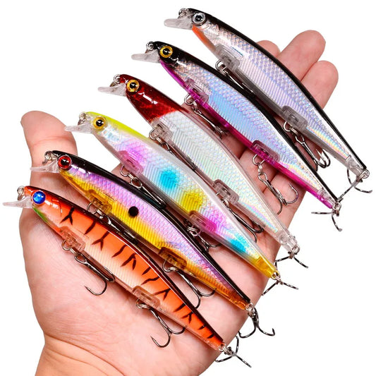 Random Minnow Fishing Lure set