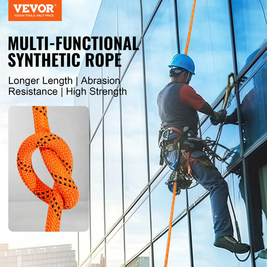 220ft Dual-Weave Polyester Rappelling Rope