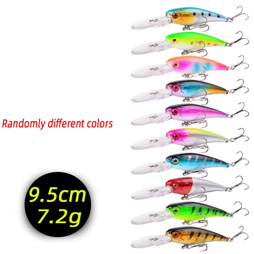 Random Minnow Fishing Lure set