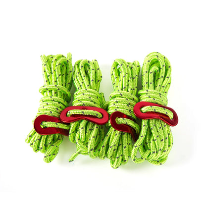 4pcs Tent Rope Cord Tensioner