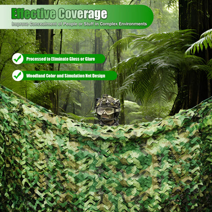 Camouflage Net Hunting  Blind