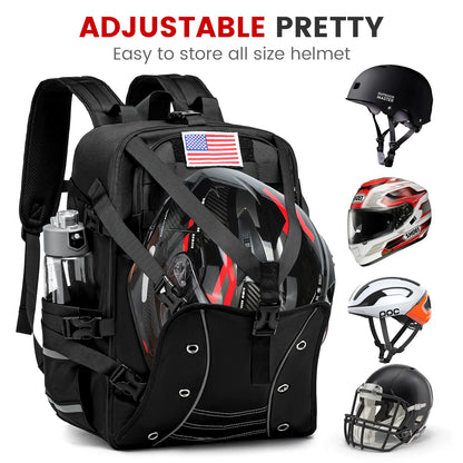 Riding Helmet Backpack